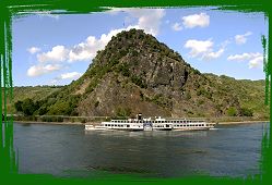 Goethe vor der Loreley